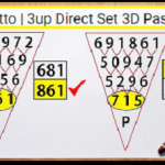 Thai Lottery 3D Direct Set and 3D Touch Pass Trick 1st August 2564