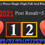 Thai Lottery Down Single Digit Full & Final Game VIP Tips Tricks 16/7/2564