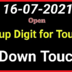 Thai Lotto down touch single digit game