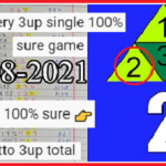 Thai lottery 3up single 100% total sure game 01-08-2021