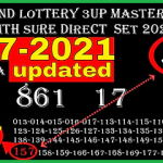 Thailand lottery 3up master single with sure Direct set July 16, 2021