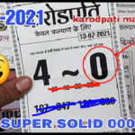 kalyan matka Free Otc sattamatka 100% super solid trick 13-07-2021