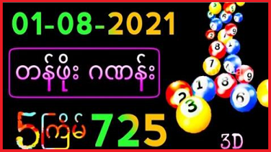 Thai Lottery 3d single Akra single tandola last draw 1st August 2564