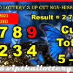 16-8-2021-Thailand Lottery 3 up cut non-missed total