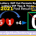 Thai Lottery 3UP Cut Formula Post Result Comparison 16-8-2564