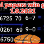 Thai Lottery Result Today Final Game winning papers 01.09.2564