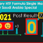 Thai Lotto HTF Formula Single Master 5 Star Arabia Special 01/09/2021