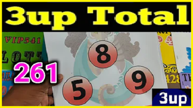 Thai Lotto 3up Sure Tips Total Formula Open Cut Number Win 30-12-2564