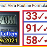 Thailand Lottery First Akra Tandola Routine Formula