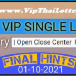 Thai Lottery Final Hints Close Center Routine Vip Single Link 01-10-2021