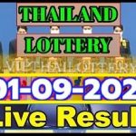 Thailand Lottery Results 01-09-2021 Today Live Update