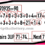 Thai Lotto 3UP Direct Straight Rumble Set Pairs