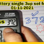 Thai lotto 01-11-2021 3up set formula new VIP single set formula