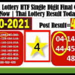 Thailand Lottery Result Today HTF Single Digit Final Chance 16-10-2564