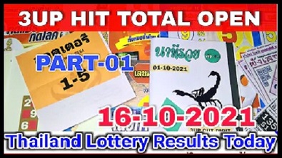 Thailand lottery hit total paper open direct set Saudi Arabia 16102021
