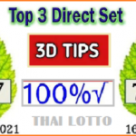 Thai Lotto 3D Tips Top 3up Direct Set