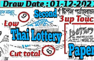 Thai lottery 2nd papers full tips discusses draw 01-12-2021