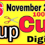 Thai lotto king 3up Cut Digit single set formula 16 Nov 2021  