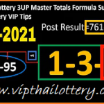 Thailand Lottery 3UP Master Totals Formula Sure Pass 1st December 2564