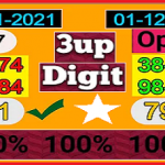 Thailand Lotto 3D Single Digit Formula Sure Touch Game Pair 01-12-2021