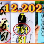 Thailand lotto 3up single digit 01 December 2021 💯 Total Game Open