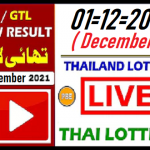 Thai Lottery Result 1st December 2021