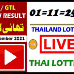 Thai Lottery Result 1st November 2021 – Thailand Lottery 1/11/64