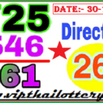 Thai Lottery Result Roday 2D Pass Number Direct Hit 30th December 2564