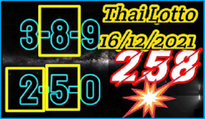 Thai lotto 3up 3D Final set