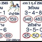 Thai Lottery Result Today 3UP Final Cut Digit 1st February 2022