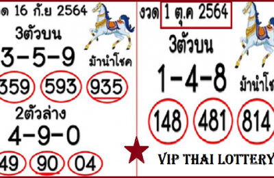 Thai Lottery Sure Tips 3up Single Pair 100% Digit Touch Formula 01/02/2022