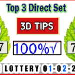 Thai Lotto Result 3up Set Direct Pairs Winning Tips 01 FEB 2022