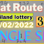 Thai lottery Games 3up Single Set Chart Route Calculation 01-02-2022