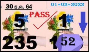 Thailand GTL Lottery Prize Bond Super VIP link routine 01 February 2565