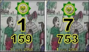 Thailand Lottery 3D Cut Digit Formula Post Result Comparison 01-02-2565