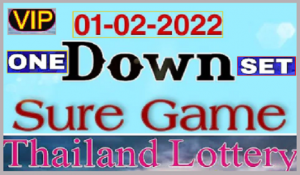 Thailand Lottery Down Sure Game VIP Last Panghoora 01-02-2022