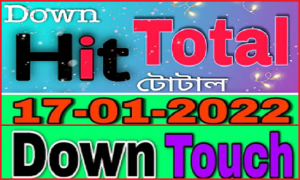 Thailand Lottery Down Touch Hit Set Open Direct+Ramble 17-01-2022