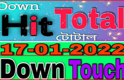 Thailand Lottery Down Touch Hit Set Open Direct+Ramble 17-01-2022