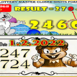 Thailand Lottery Middle Master Sets Closed Digits Formula 01-02-2565