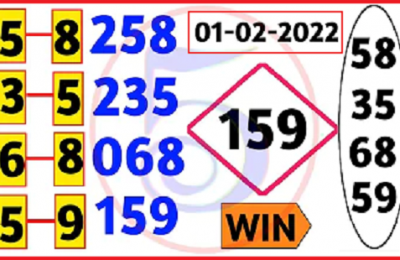 Thailand Lottery vip single set Guess Paper Formula Roteen 1.2.2022