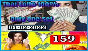 Thailand Lotto Final Tips 01-02-2022 Down 100% Free Pair One Set