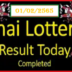 Thai Lottery 1st Febuary 2022