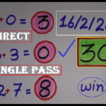 Thai Lottery 3up Direct Set 3d Vip Single Pass 16-02-2022