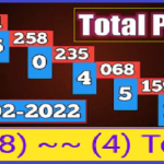 Thai Lotto Total Pass 3up Set Direct Winning Tips 16 FEB 2022