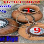 Thai lotto 3D Down Cut Digit Single Digit Pair 16th March 2022