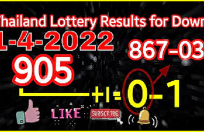Thai lottery result down set tricks non miss hit total open 01-04-2022