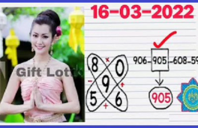 Thailand lottery 3up down set 16-03-2565