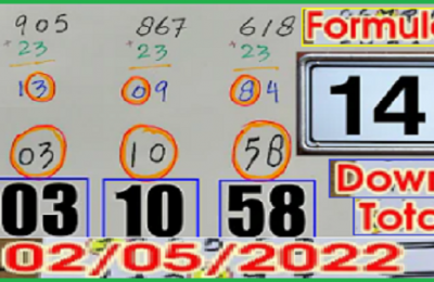 Thai Government Lottery 3d Tips Break Cut 02 May 2022 Good Luck