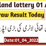 Thai Lottery Today Results Winner 01-04-2022