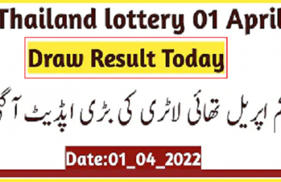 Thai Lottery Today Results Winner 01-04-2022